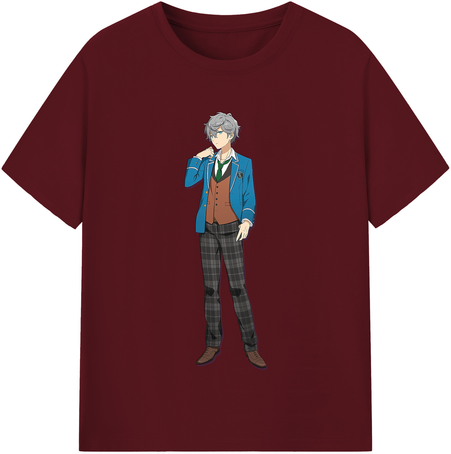 （画像用） あんさんぶるスターズ! Ensemble Stars 綿100％半袖Tシャツ（フロントプリント）